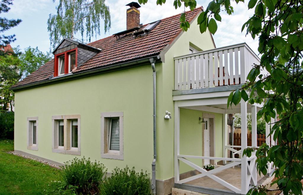 Kleines Haeuschen - Ferien In Cossebaude Villa Drezda Kültér fotó